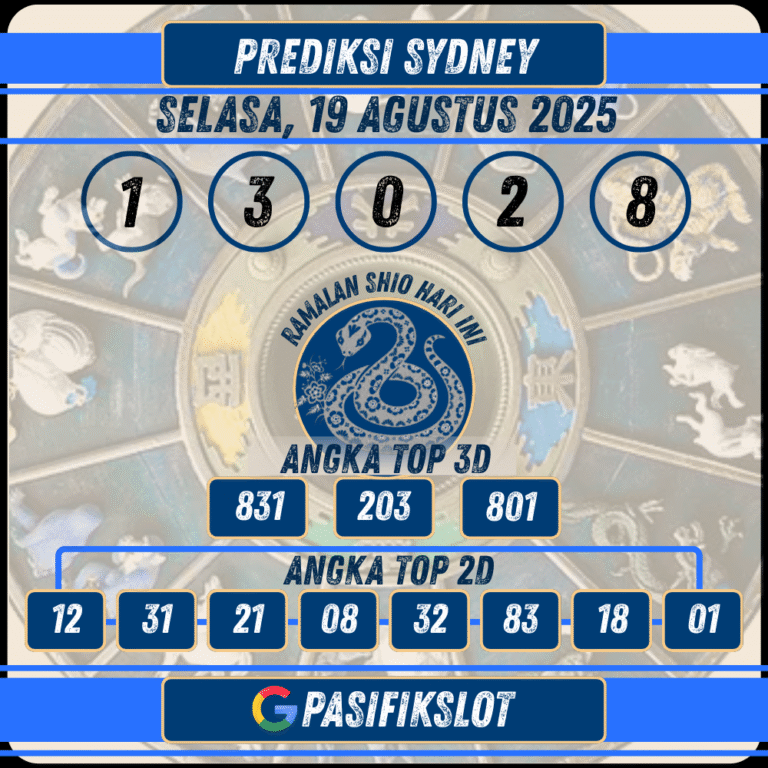 Prediksi Sydneypools 19 Agustus 2025