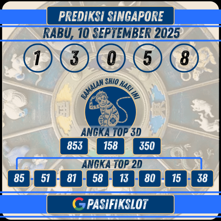 Prediksi Singaporepools 10 September 2025