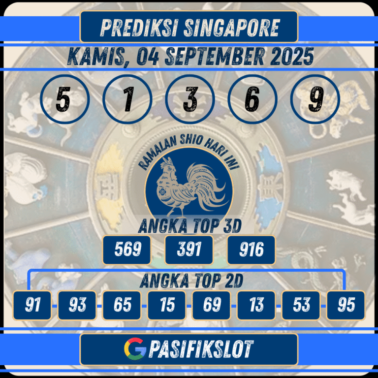 Prediksi Singaporepools 04 September 2025