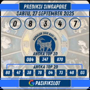 Prediksi Singaporepools 27 September 2025