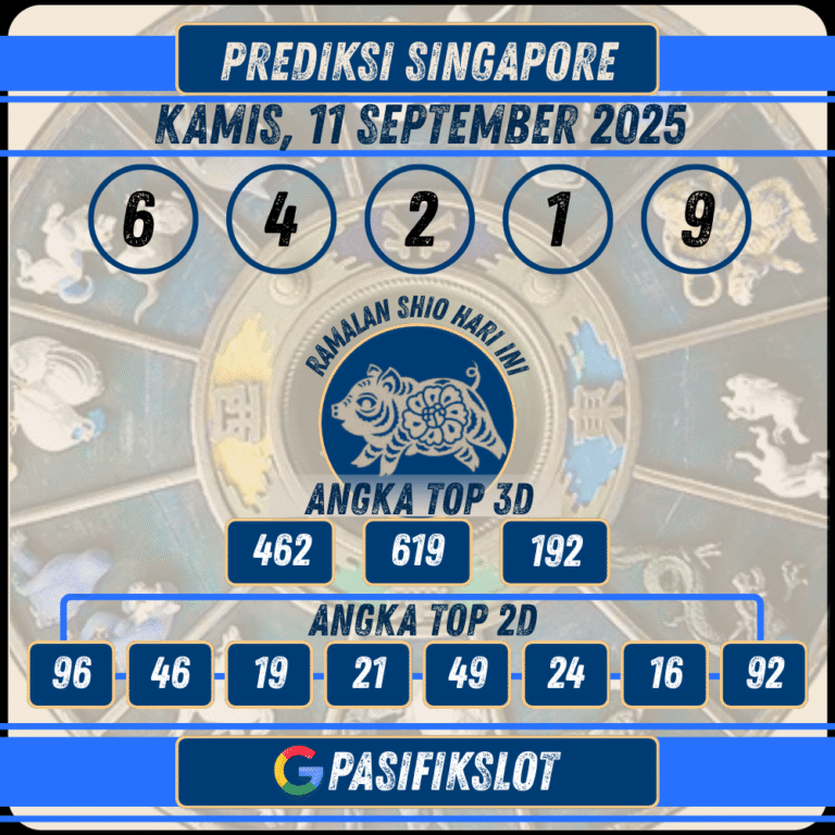 Prediksi Singaporepools 11 September 2025