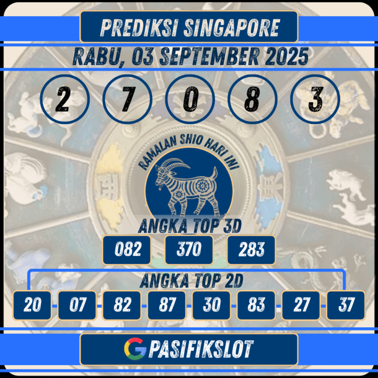 Prediksi Singaporepools 03 September 2025